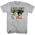 Bill Ted S S Excellent Heather Gray Heather T-Shirts, Hoodie, Sweatshirt