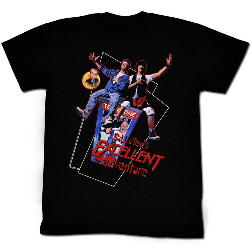 Bill Ted S S Flying Solid Black T-Shirts, Hoodie, Sweatshirt