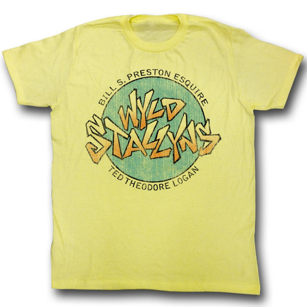 Bill And Ted Mens S/S T-Shirt - Stallyns - Heather Yellow Heather Hoodie, Sweatshirt | CiraTrend.com