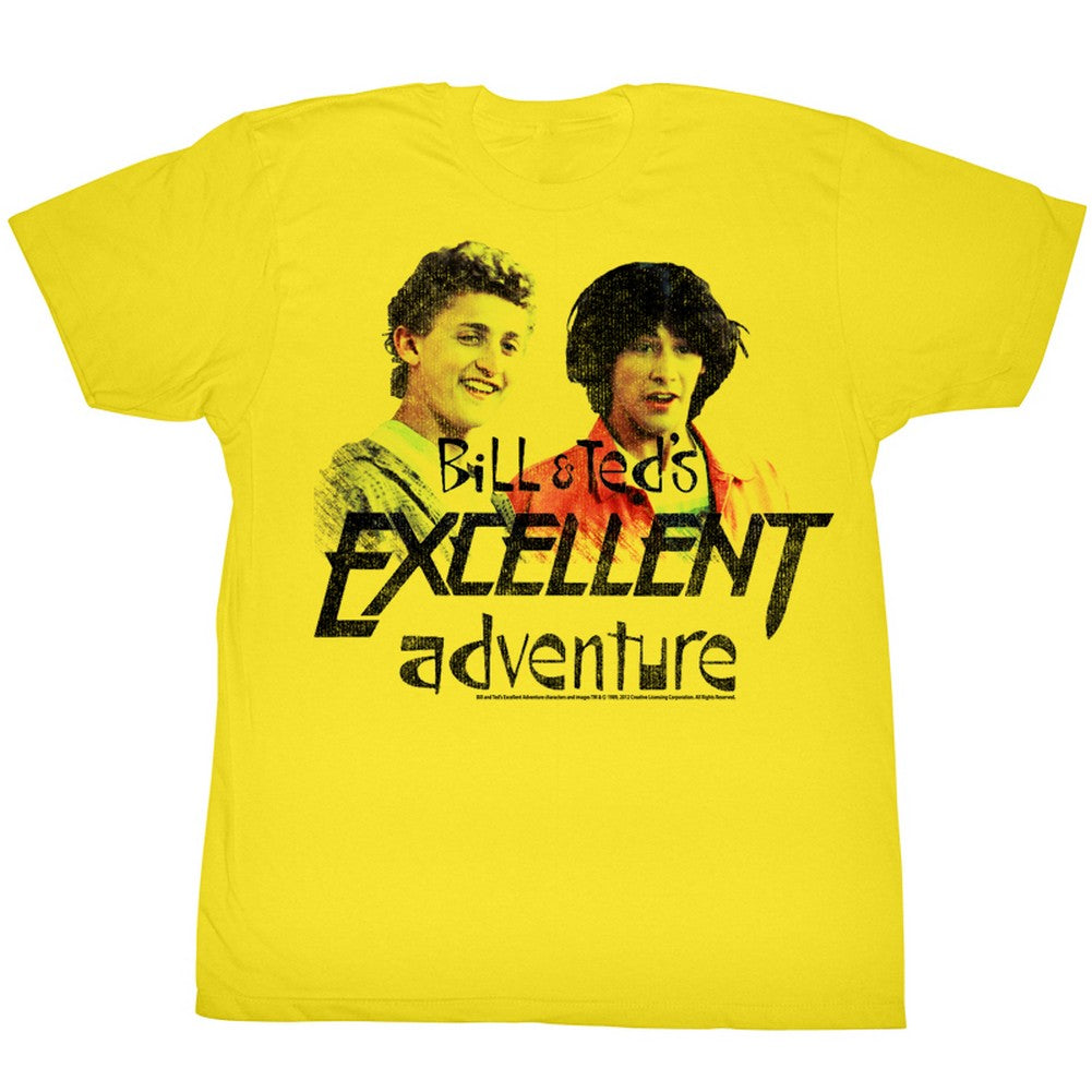 Bill Ted S S Dudes Solid Yellow T-Shirts, Hoodie, Sweatshirt
