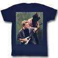 Bill And Ted Mens S/S T-Shirt - Rocking Stallyns - Solid Navy Hoodie, Sweatshirt | CiraTrend.com