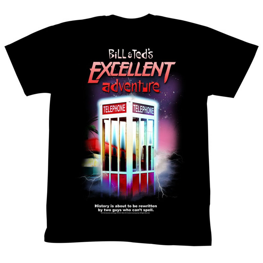 Bill And Ted Mens S/S T-Shirt - Gcs - Solid Black Hoodie, Sweatshirt | CiraTrend.com