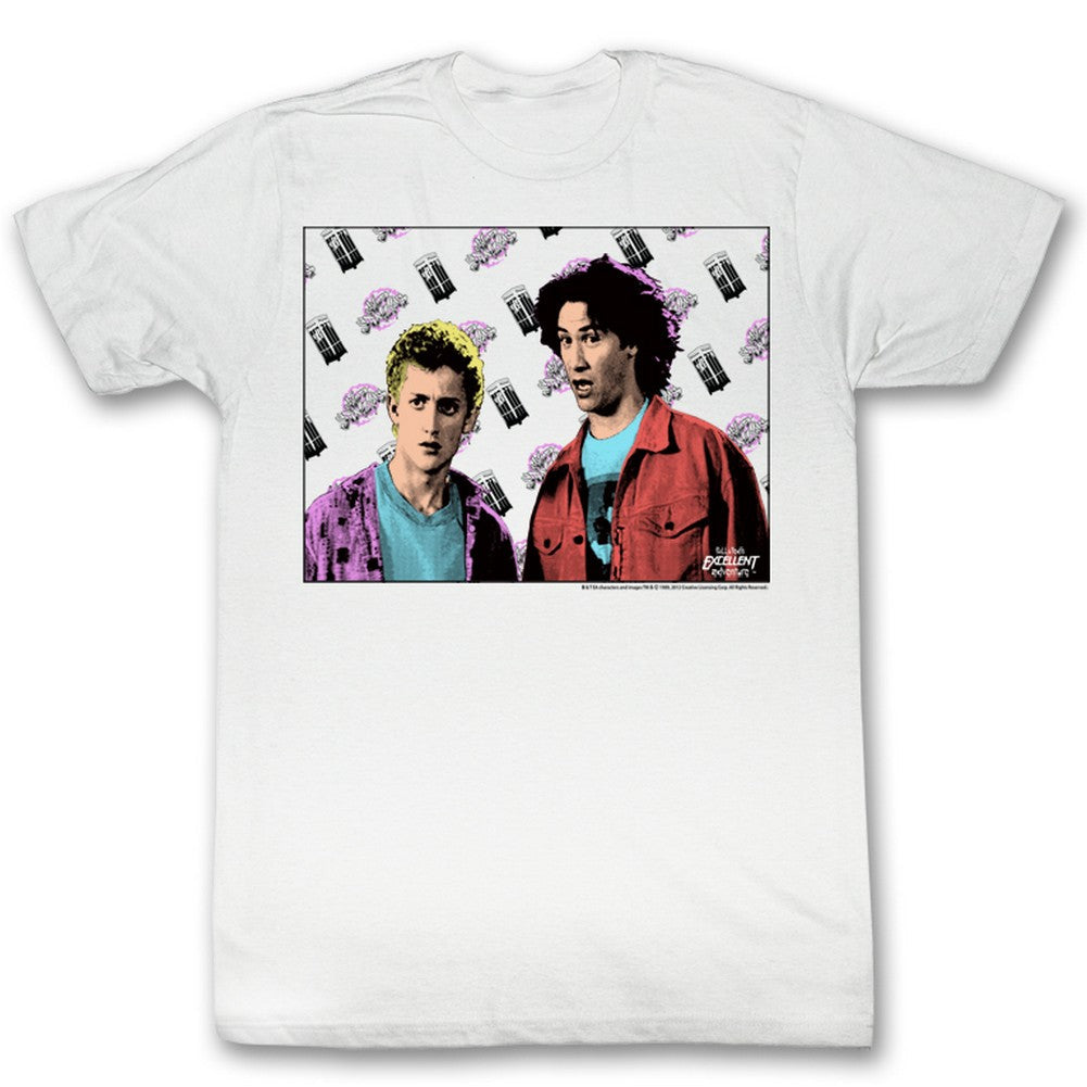 Bill Ted S S Flyin Solid White T-Shirts, Hoodie, Sweatshirt