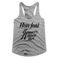Bon Jovi Slippery When Official Ladies Racerback Shirt Hoodie, Sweatshirt | CiraTrend.com