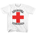 Bon Jovi Toddler S/S T-Shirt - Badmed - Solid White Hoodie, Sweatshirt | CiraTrend.com