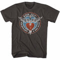 Bon Jovi Mens S/S T-Shirt - Badname - Solid Smoke Hoodie, Sweatshirt | CiraTrend.com