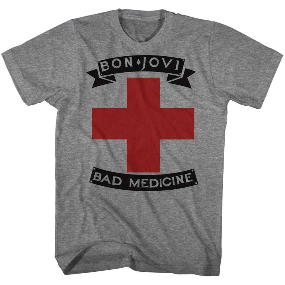 Bon Jovi Bad Medicine Official Heather T-Shirt Hoodie, Sweatshirt | CiraTrend.com