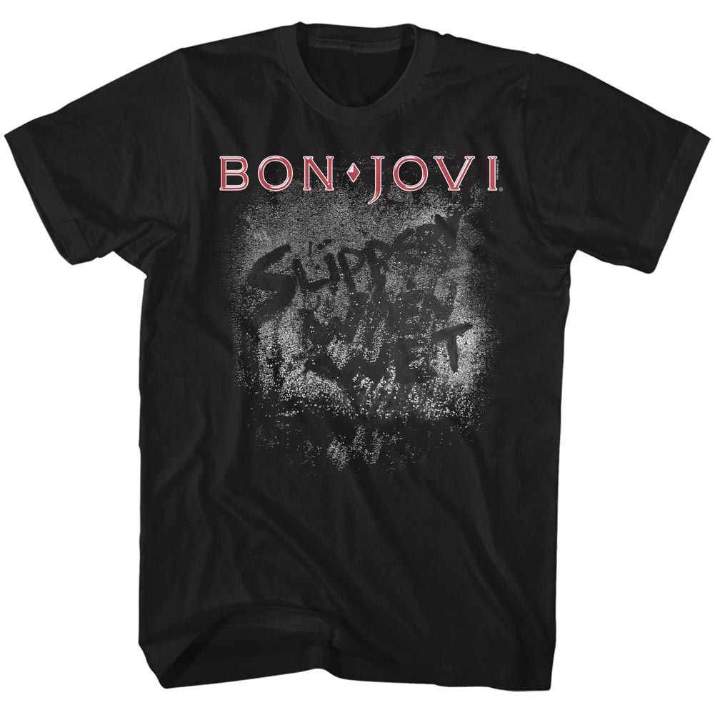 Bon Jovi Slippery When Wet Album Art T-Shirt Hoodie, Sweatshirt | CiraTrend.com