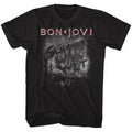 Bon Jovi Mens S/S T-Shirt - More Slippery - Solid Black Hoodie, Sweatshirt | CiraTrend.com