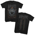 Bon Jovi Mens S/S T-Shirt - 93 Tour - Solid Black Hoodie, Sweatshirt | CiraTrend.com