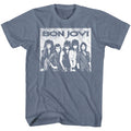 Bon Jovi Mens S/S T-Shirt - Bigbonjovi - Heather Indigo Heather Hoodie, Sweatshirt | CiraTrend.com