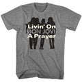 Bon Jovi Livin' On A Prayer Official Heather T-Shirt Hoodie, Sweatshirt | CiraTrend.com
