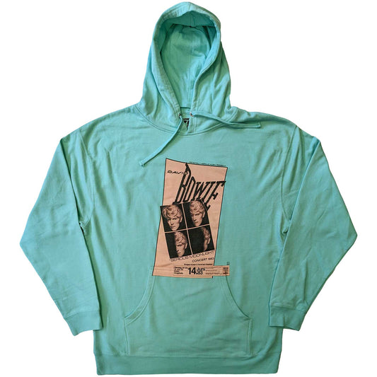 David Bowie Pullover Hoodie: Concert '83