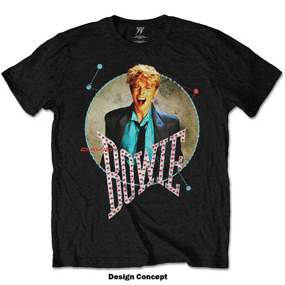 DAVID BOWIE Attractive T-Shirt, Vintage '83