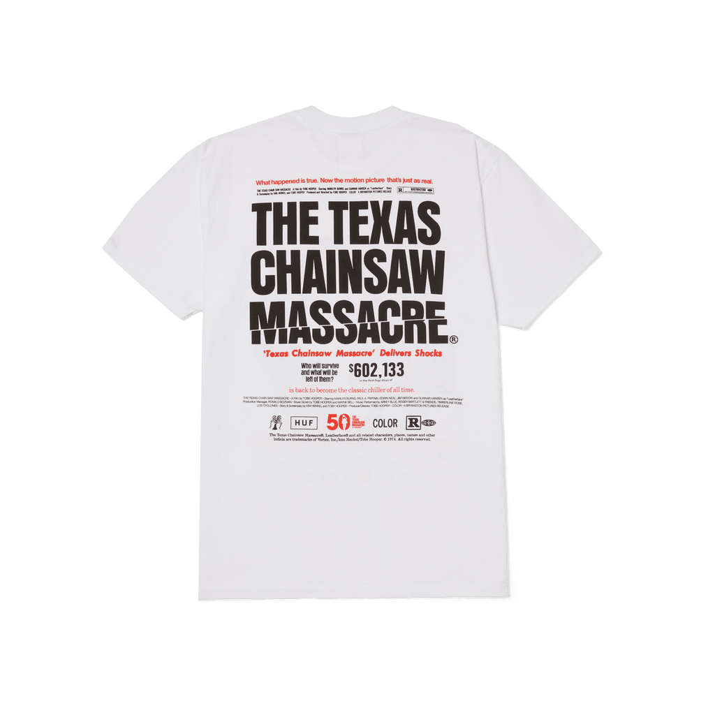HUF x The Texas Chainsaw Massacre Box Office T-Shirt Hoodie, Sweatshirt | CiraTrend.com (Image 2)