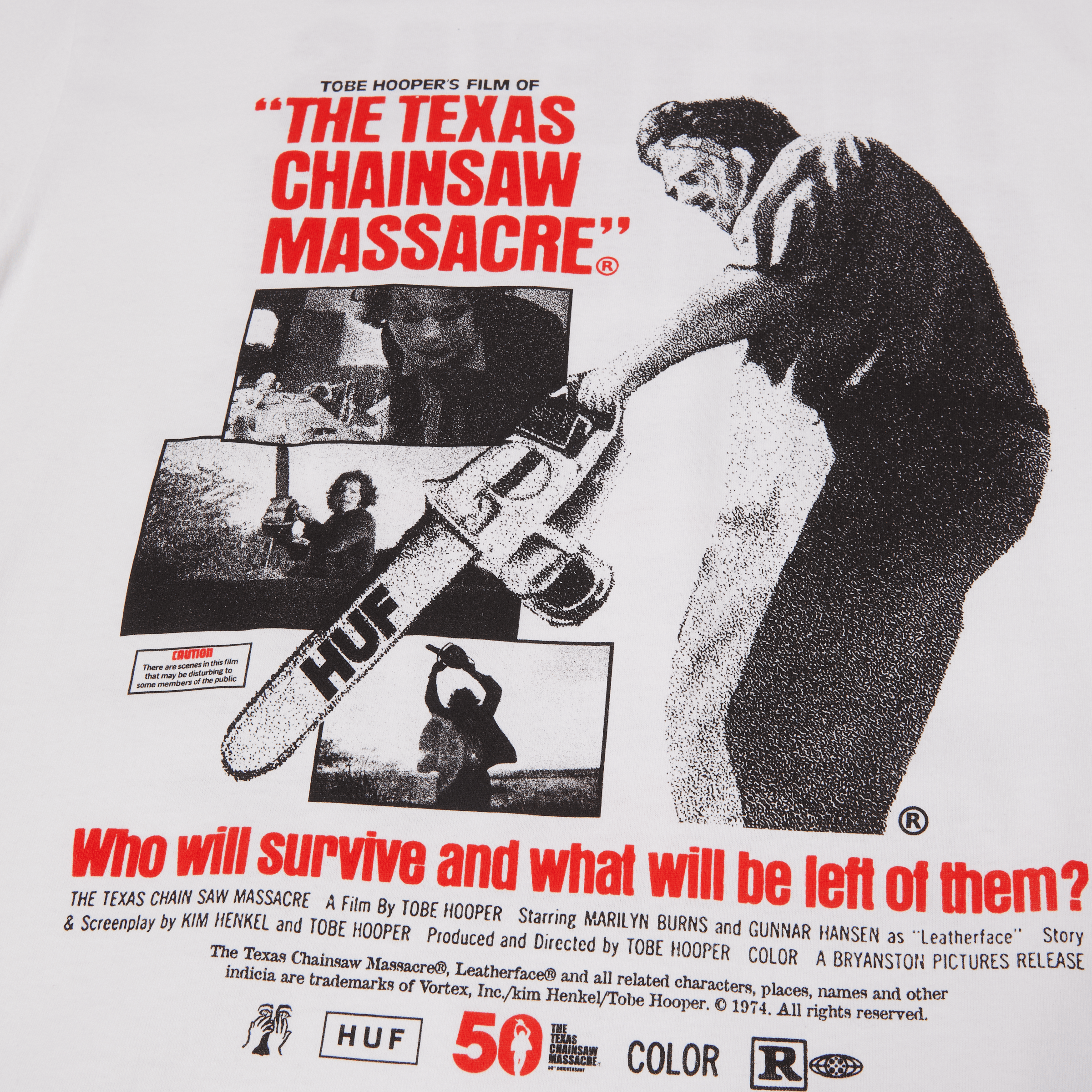 HUF x The Texas Chainsaw Massacre Box Office T-Shirt Hoodie, Sweatshirt | CiraTrend.com (Image 3)