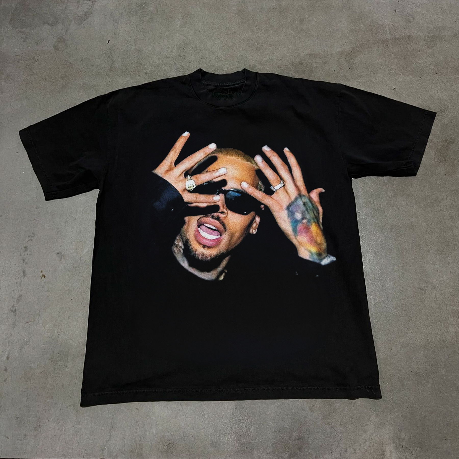 24 'BREEZY' HEAVYWEIGHT BLACK TEE Hoodie, Sweatshirt | CiraTrend.com (Image 1)