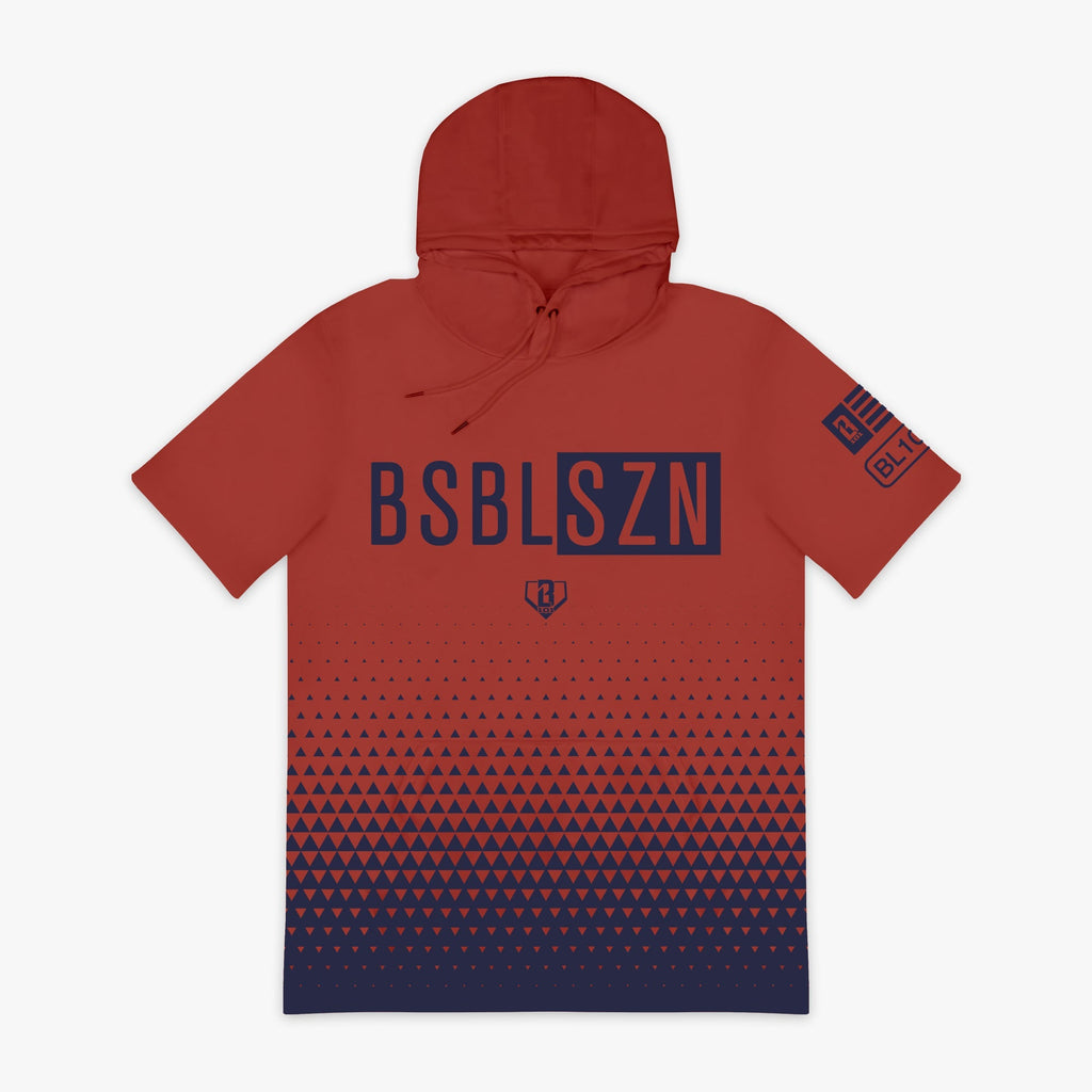 BSBL-SZN Short Sleeve Hoodie V2 - Prism