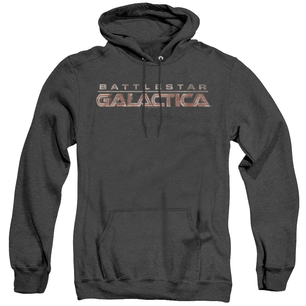 Battlestar Galactica (2004) Logo - Heather Pullover Hoodie T-Shirts, Sweatshirt | CiraTrend.com