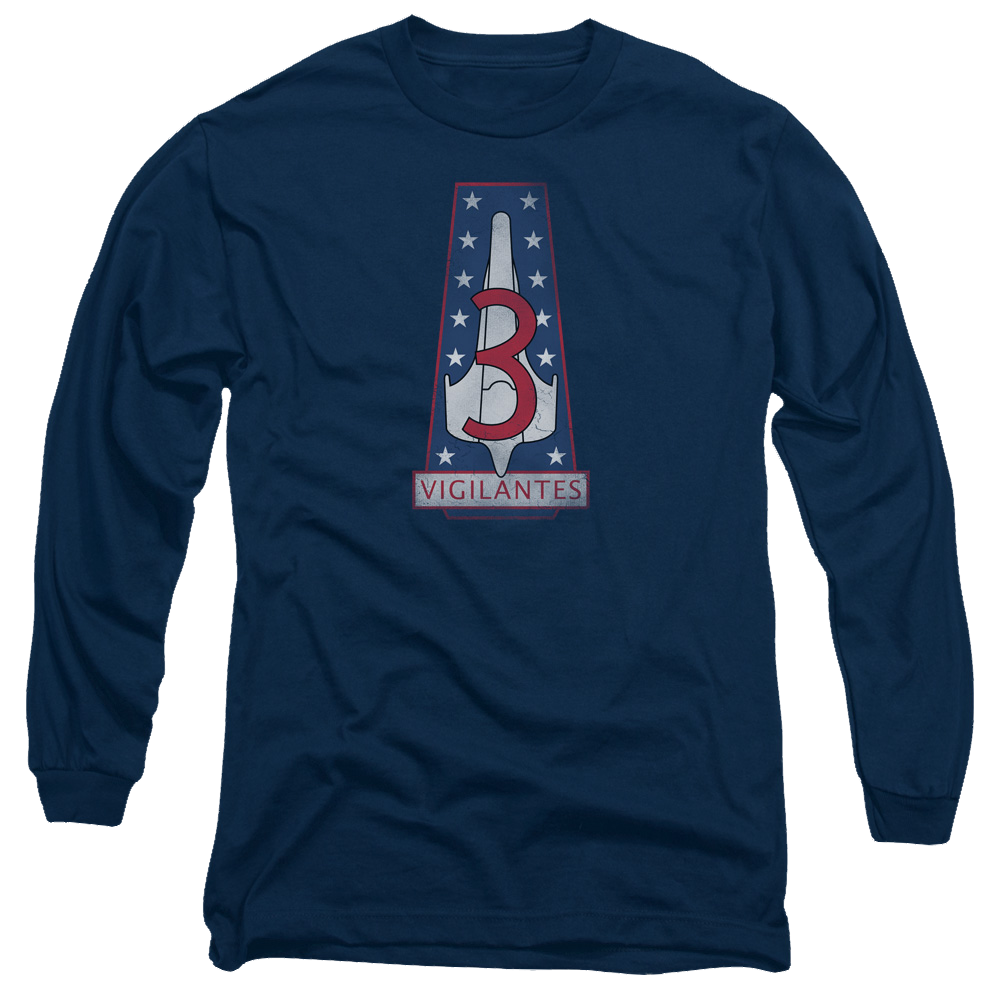 Battlestar Galactica Vigilantes Badge - Men's Long Sleeve T-Shirt Hoodie, Sweatshirt | CiraTrend.com