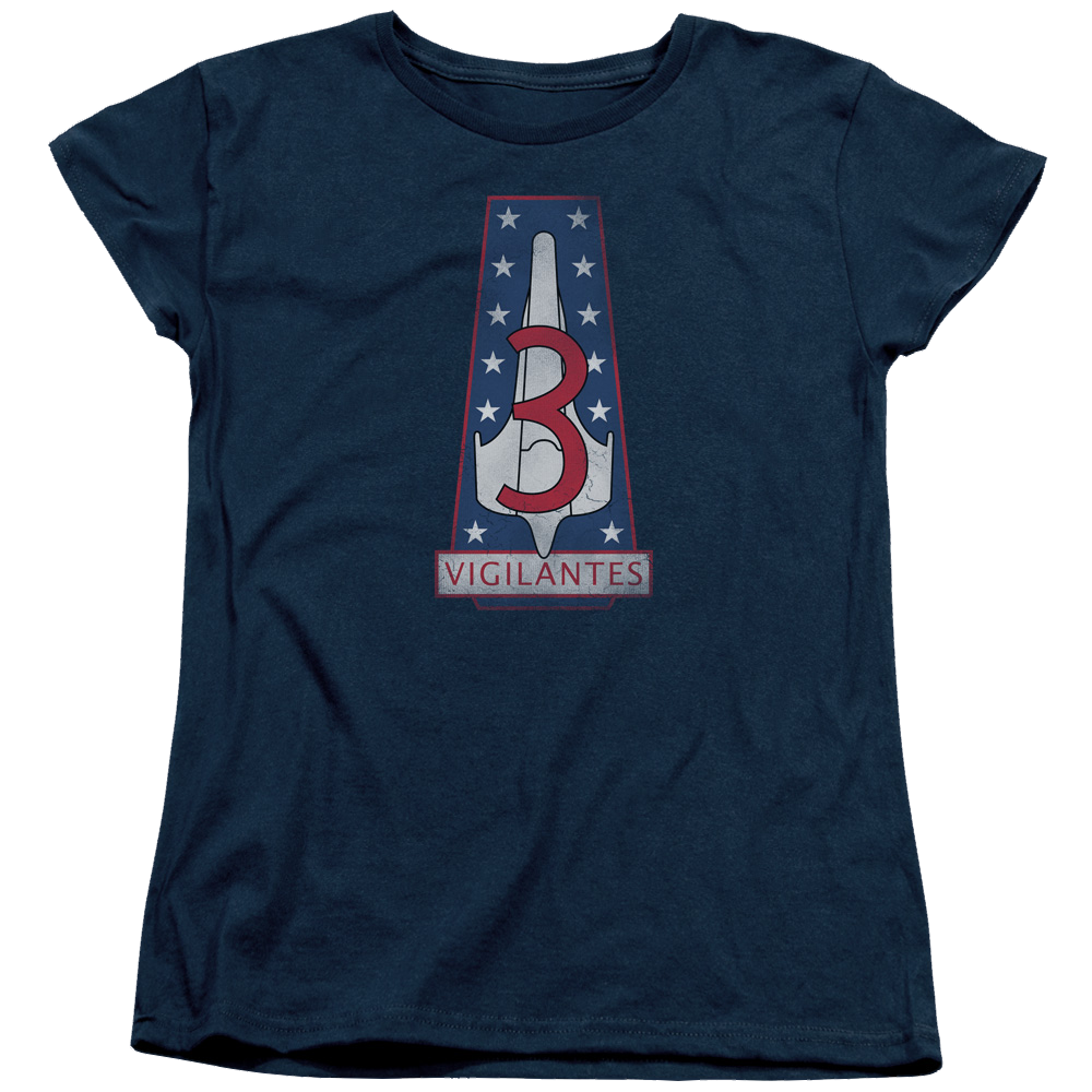 Battlestar Galactica Vigilantes Badge - Women's T-Shirt Hoodie, Sweatshirt | CiraTrend.com