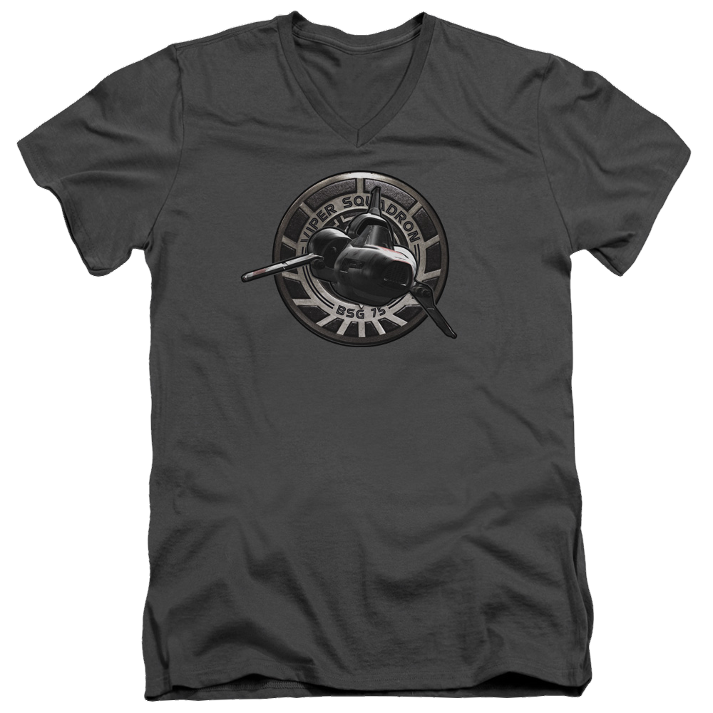 Battlestar Galactica Viper Squadron - Men's V-Neck T-Shirt Hoodie, Sweatshirt | CiraTrend.com