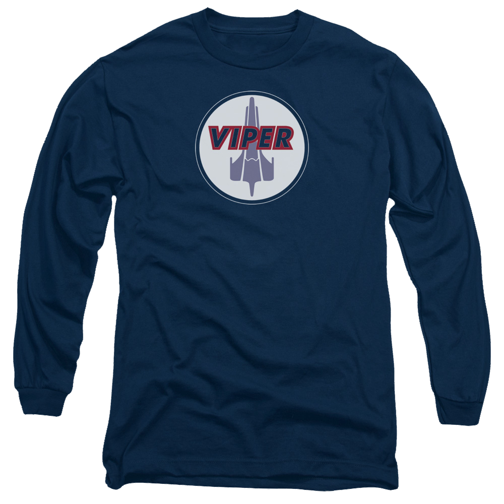 Battlestar Galactica Viper Badge - Men's Long Sleeve T-Shirt Hoodie, Sweatshirt | CiraTrend.com