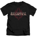 Battlestar Galactica (2004) Logo With Phoenix - Kid's T-Shirt Hoodie, Sweatshirt | CiraTrend.com