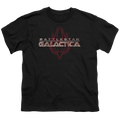 Battlestar Galactica (2004) Logo With Phoenix - Youth T-Shirt Hoodie, Sweatshirt | CiraTrend.com
