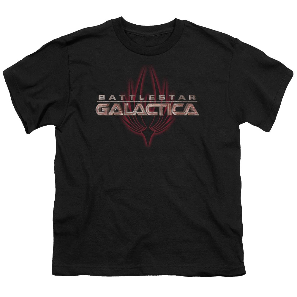 Battlestar Galactica (2004) Logo With Phoenix - Youth T-Shirt Hoodie, Sweatshirt | CiraTrend.com