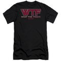 Battlestar Galactica Wtf - Men's Premium Slim Fit T-Shirt Hoodie, Sweatshirt | CiraTrend.com