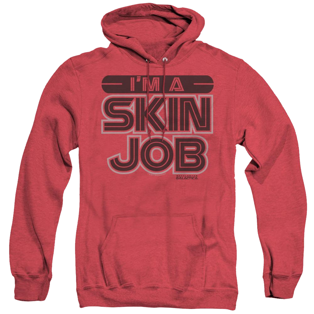 Battlestar Galactica (2004) Im A Skin Job - Heather Pullover Hoodie T-Shirts, Sweatshirt | CiraTrend.com