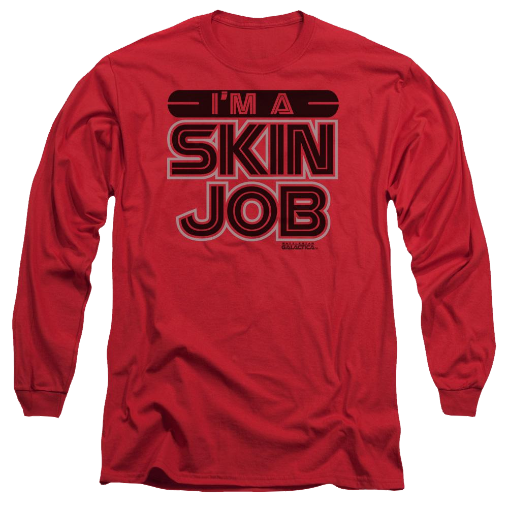 Battlestar Galactica Im A Skin Job - Men's Long Sleeve T-Shirt Hoodie, Sweatshirt | CiraTrend.com