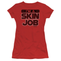 Battlestar Galactica Im A Skin Job - Juniors T-Shirt Hoodie, Sweatshirt | CiraTrend.com