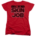 Battlestar Galactica Im A Skin Job - Women's T-Shirt Hoodie, Sweatshirt | CiraTrend.com