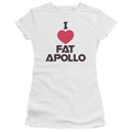 Battlestar Galactica I Heart Fat Apollo - Juniors T-Shirt Hoodie, Sweatshirt | CiraTrend.com