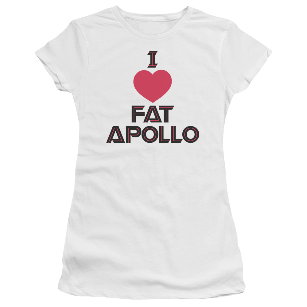 Battlestar Galactica I Heart Fat Apollo - Juniors T-Shirt Hoodie, Sweatshirt | CiraTrend.com