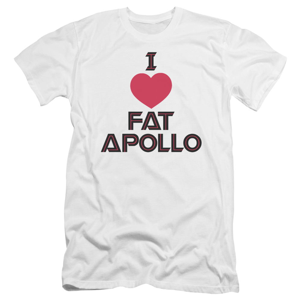 Battlestar Galactica I Heart Fat Apollo - Men's Premium Slim Fit T-Shirt Hoodie, Sweatshirt | CiraTrend.com