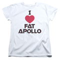 Battlestar Galactica I Heart Fat Apollo - Women's T-Shirt Hoodie, Sweatshirt | CiraTrend.com