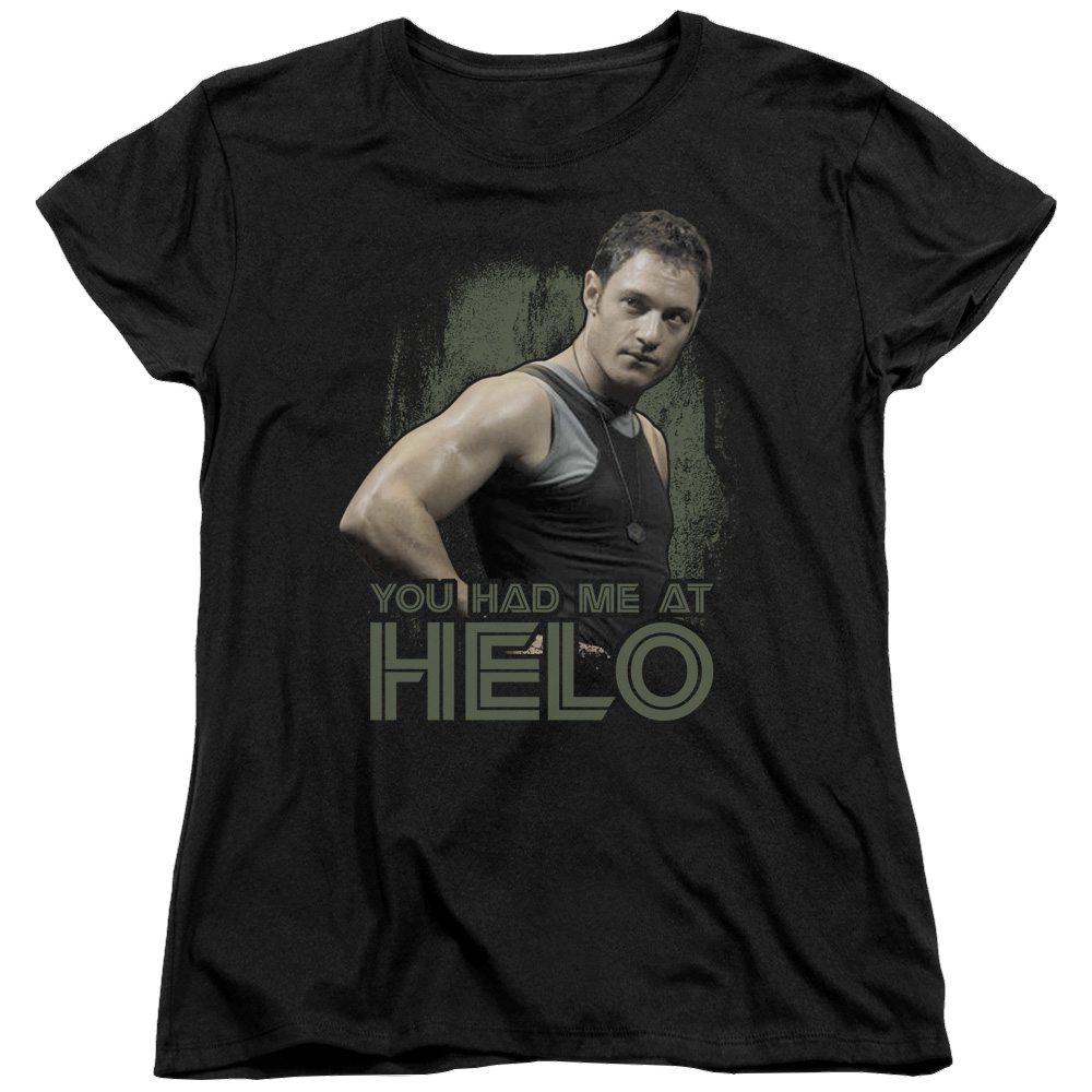 Battlestar Galactica Had Me At Helo - Women's T-Shirt Hoodie, Sweatshirt | CiraTrend.com