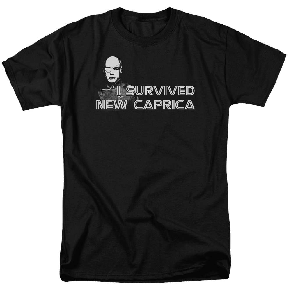 Battlestar Galactica I Survived New Caprica - Men's Regular Fit T-Shirt Hoodie, Sweatshirt | CiraTrend.com