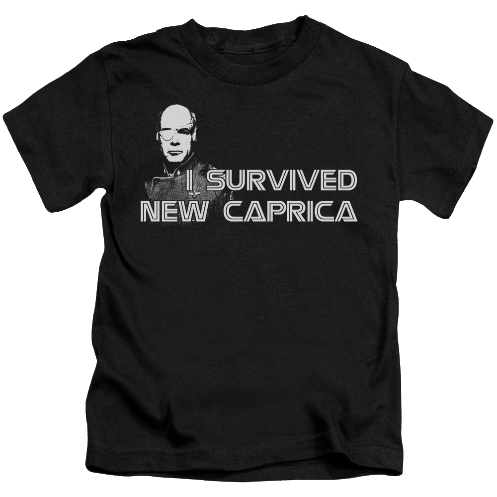 Battlestar Galactica (2004) I Survived New Caprica - Kid's T-Shirt Hoodie, Sweatshirt | CiraTrend.com