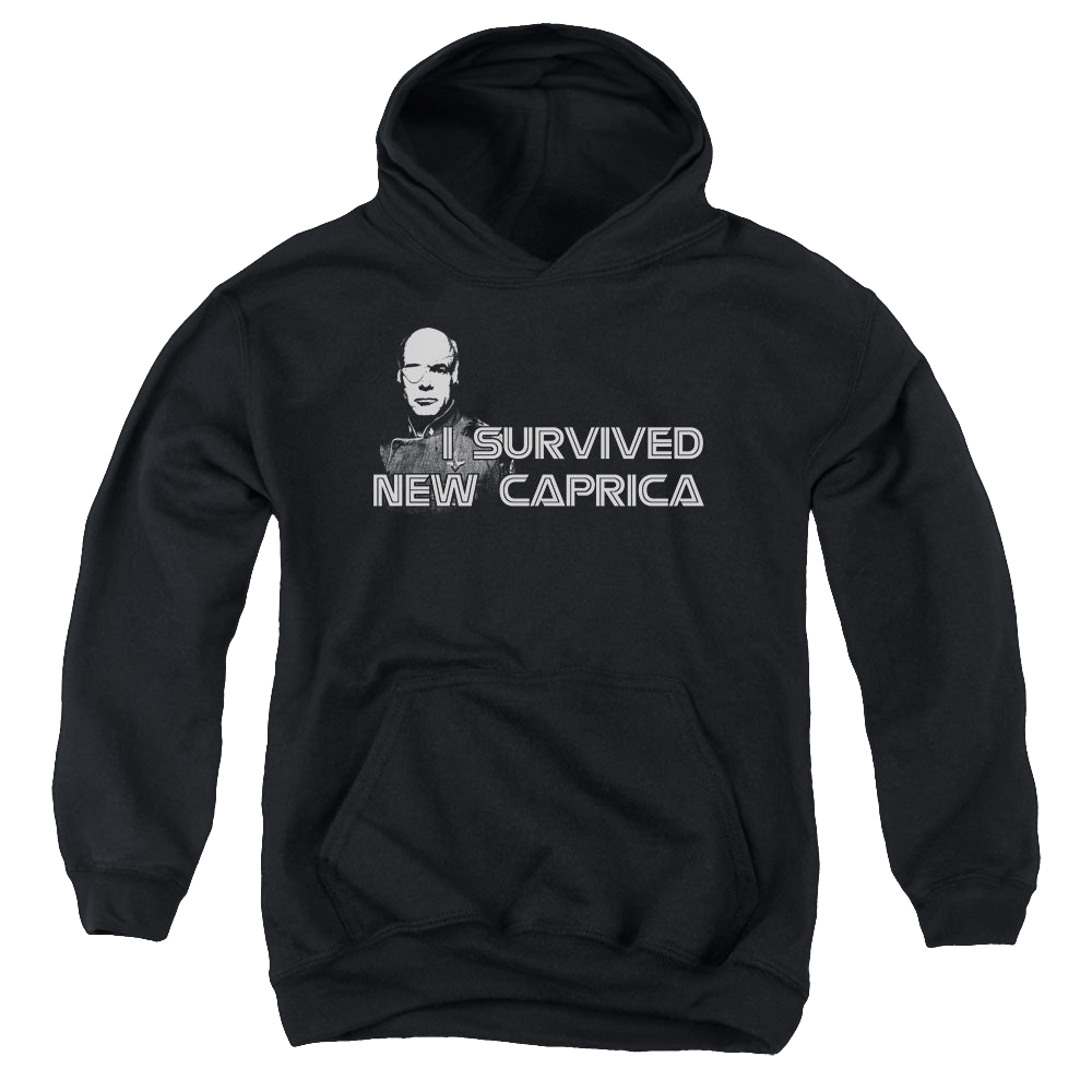 Battlestar Galactica (2004) I Survived New Caprica - Youth Hoodie T-Shirts, Sweatshirt | CiraTrend.com