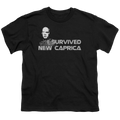Battlestar Galactica (2004) I Survived New Caprica - Youth T-Shirt Hoodie, Sweatshirt | CiraTrend.com