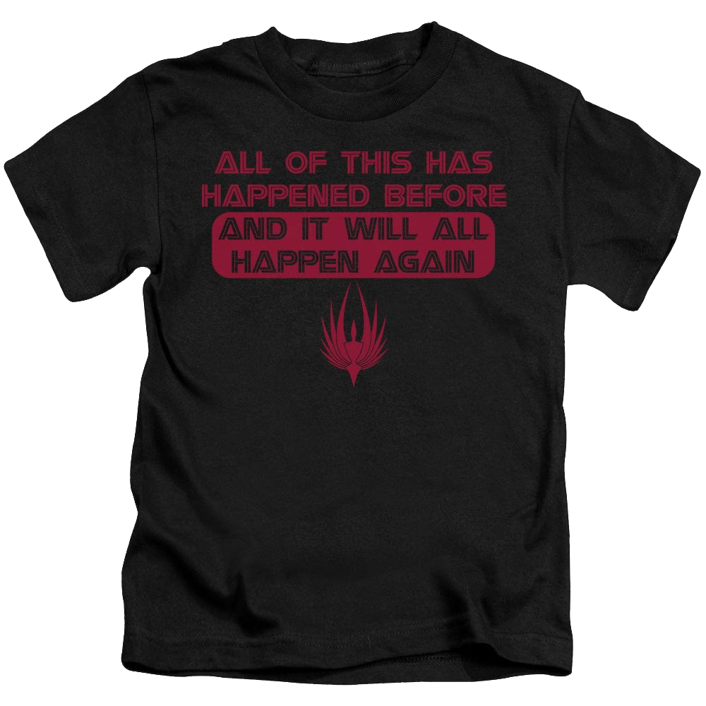 Battlestar Galactica (2004) It Will Happen Again - Kid's T-Shirt Hoodie, Sweatshirt | CiraTrend.com