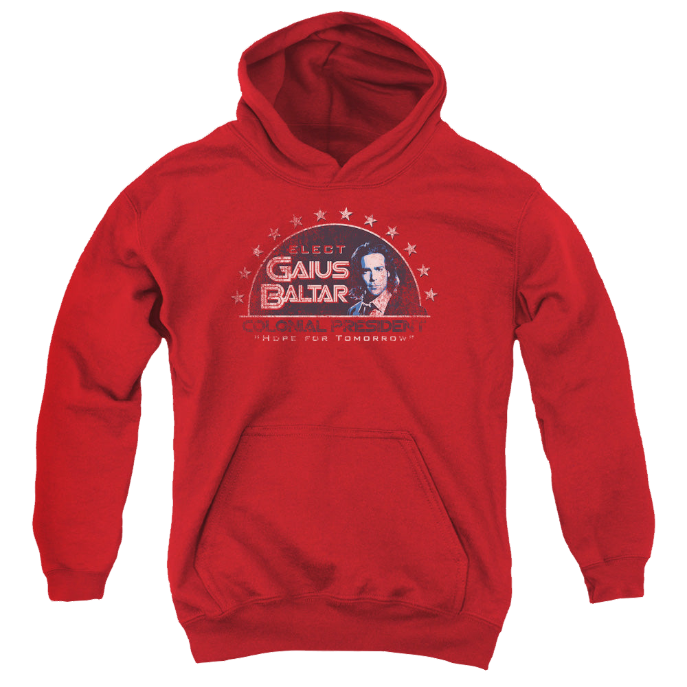 Battlestar Galactica (2004) Elect Gaius - Youth Hoodie T-Shirts, Sweatshirt | CiraTrend.com