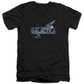 Battlestar Galactica Cylon Persuit - Men's V-Neck T-Shirt Hoodie, Sweatshirt | CiraTrend.com