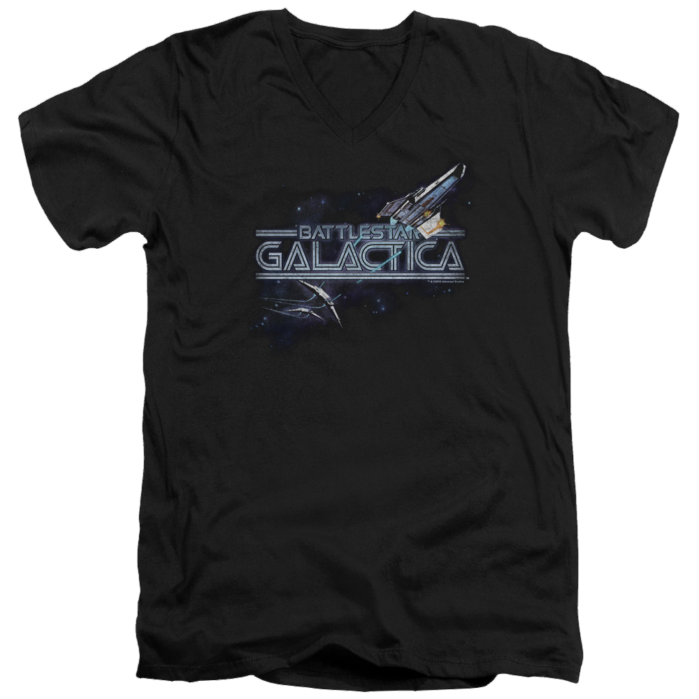 Battlestar Galactica Cylon Persuit - Men's V-Neck T-Shirt Hoodie, Sweatshirt | CiraTrend.com