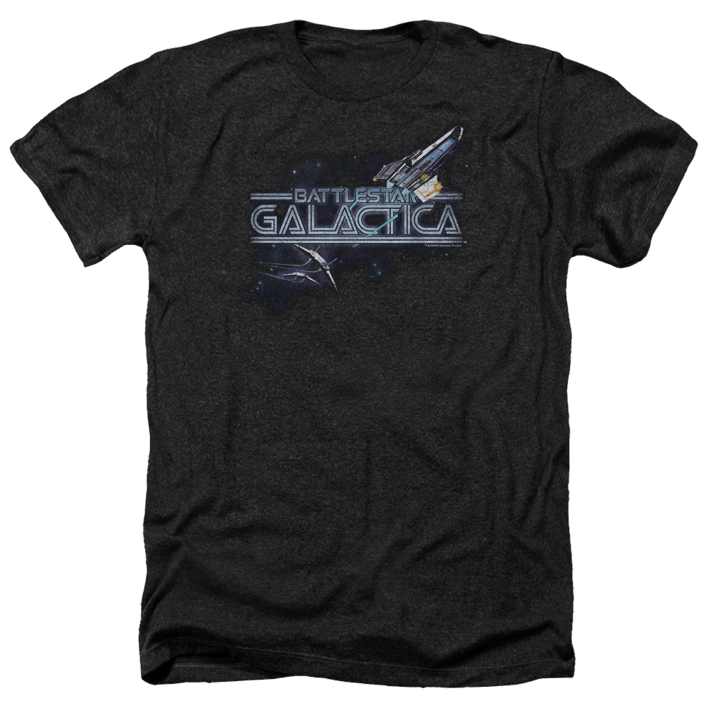 Battlestar Galactica Cylon Persuit - Men's Heather T-Shirt Hoodie, Sweatshirt | CiraTrend.com