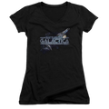 Battlestar Galactica Cylon Persuit - Juniors V-Neck T-Shirt Hoodie, Sweatshirt | CiraTrend.com